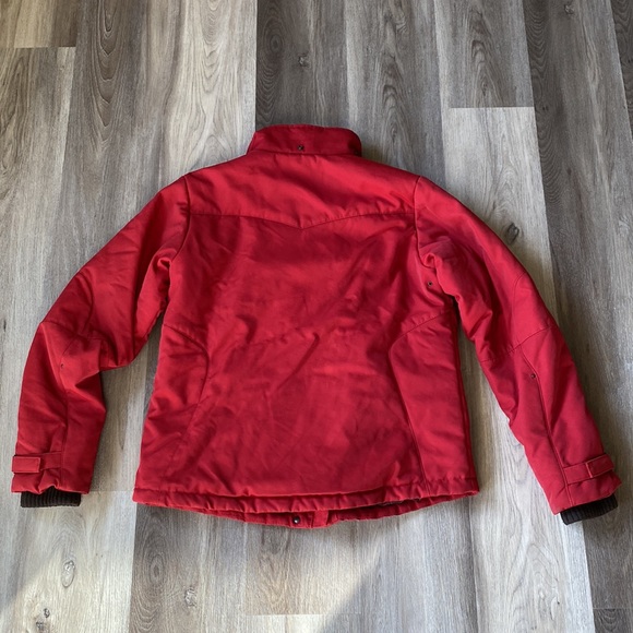 Red Ladies Large Pacific Trail Jacket - Picture 2 of 4